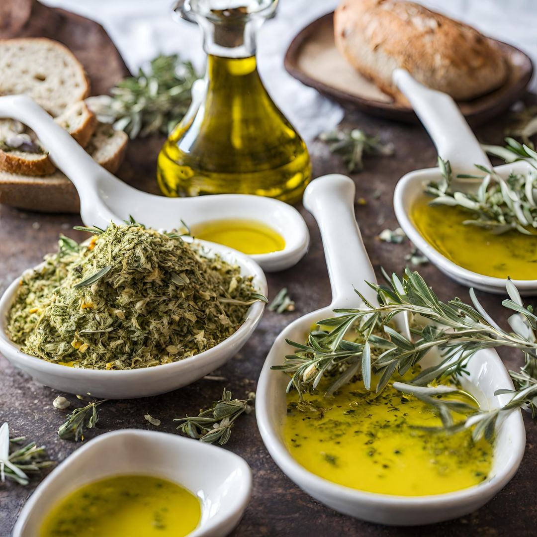 Savoring the Art of Bread Dipping with Olive Oil